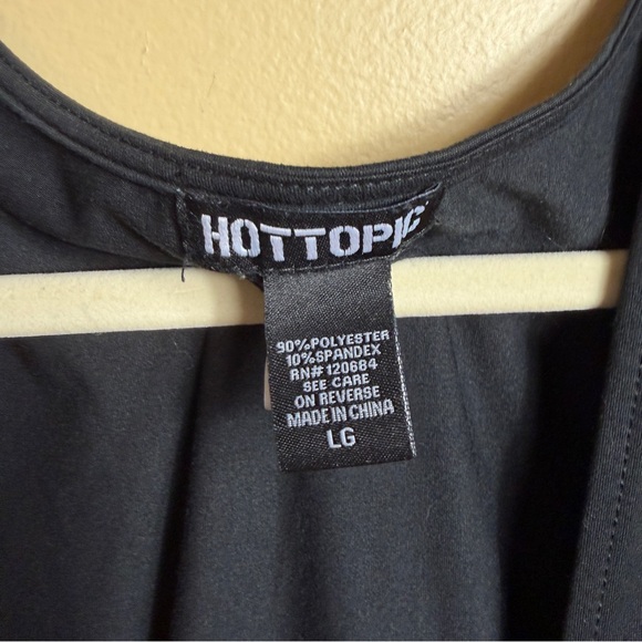 Hot Topic Black Empire Dress. Large - Picture 8 of 8